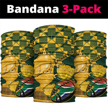 South Africa Rugby Neck Gaiter - Go Bokke Champion, World Cup LT01