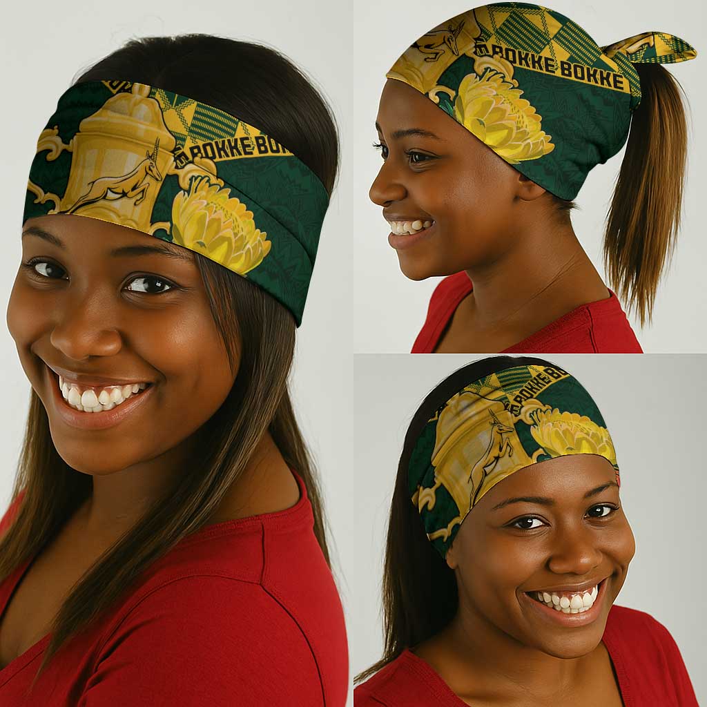 South Africa Rugby Neck Gaiter - Go Bokke Champion, World Cup LT01