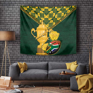 South Africa Rugby Tapestry - Go Bokke Champion, World Cup