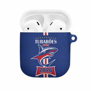 Cape Verde 2026 Football AirPods Case Blue Sharks WC Debut