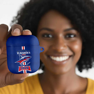Cape Verde 2026 Football AirPods Case Blue Sharks WC Debut