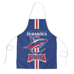 Cape Verde 2026 Football Apron Blue Sharks WC Debut