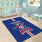 Cape Verde 2026 Football Area Rug Blue Sharks WC Debut - African Pride