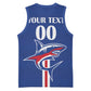 Custom Cape Verde 2026 Football Basketball Jersey Blue Sharks WC Debut LT01