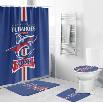 Cape Verde 2026 Football Bathroom Set Blue Sharks WC Debut