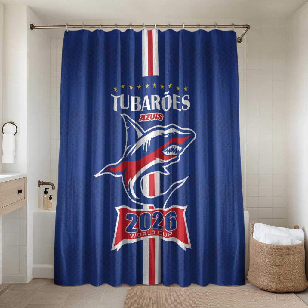 Cape Verde 2026 Football Bathroom Set Blue Sharks WC Debut