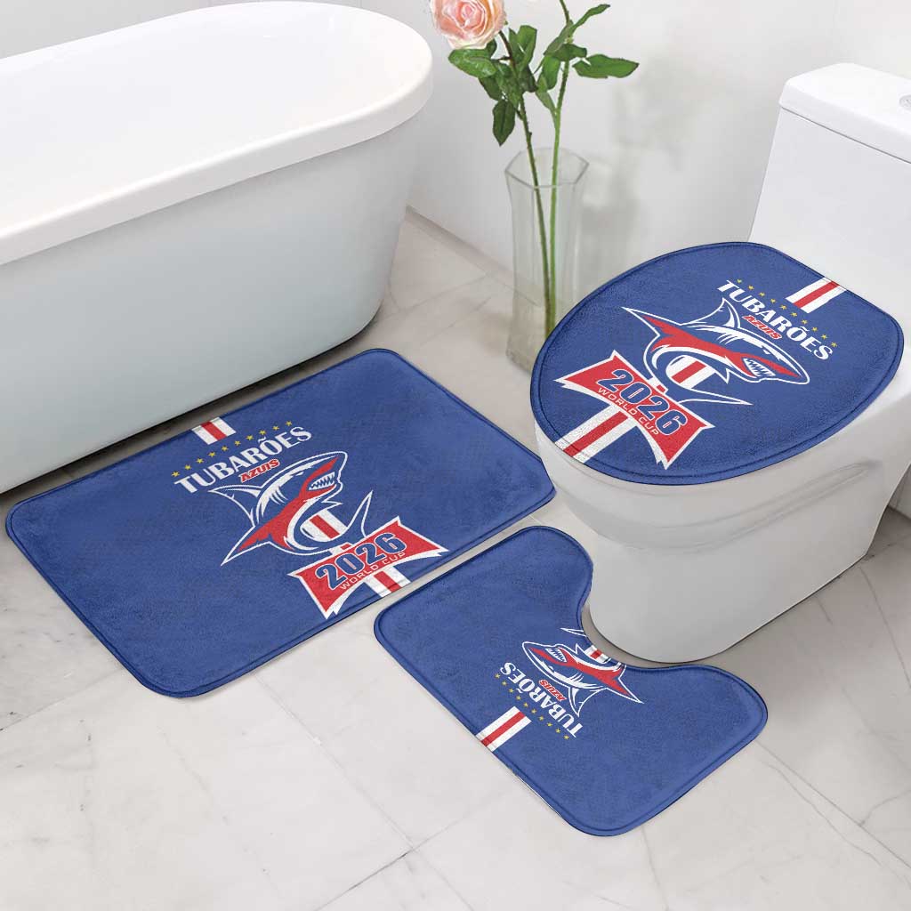 Cape Verde 2026 Football Bathroom Set Blue Sharks WC Debut