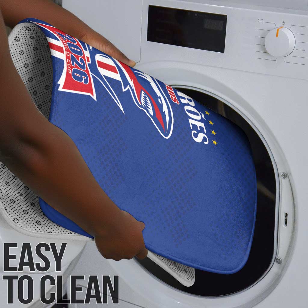 Cape Verde 2026 Football Bathroom Set Blue Sharks WC Debut