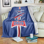 Cape Verde 2026 Football Blanket Blue Sharks WC Debut - African Pride