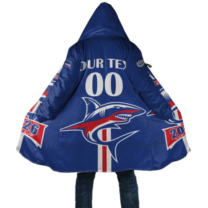 Custom Cape Verde 2026 Football Cloak Blue Sharks WC Debut