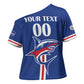Custom Cape Verde 2026 Football Cross Shoulder Shirt Blue Sharks WC Debut