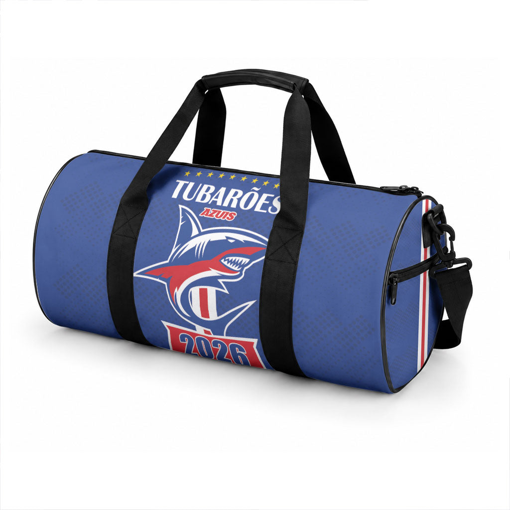 Cape Verde 2026 Football Duffle Bag Blue Sharks WC Debut