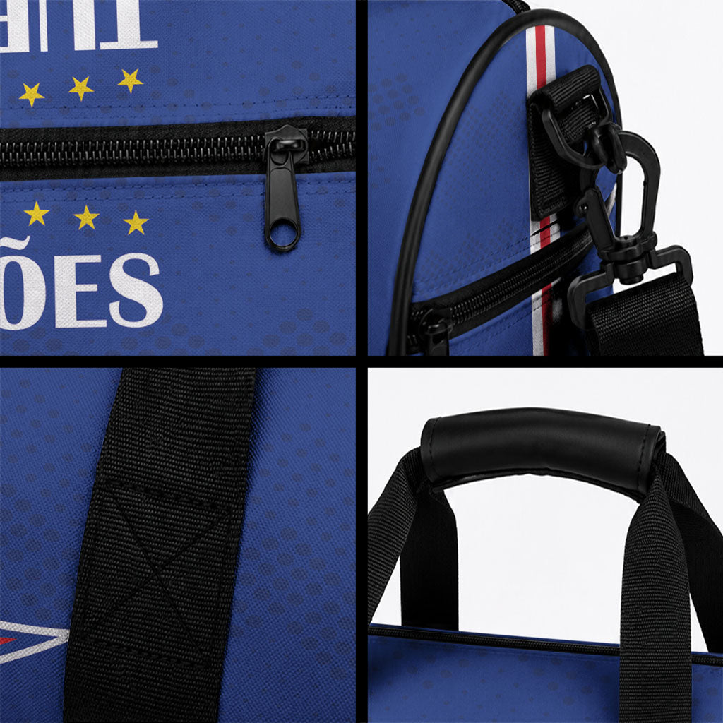Cape Verde 2026 Football Duffle Bag Blue Sharks WC Debut