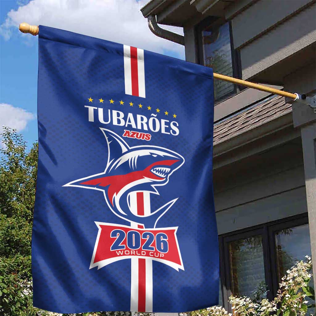 Cape Verde 2026 Football Garden Flag Blue Sharks WC Debut - African Pride