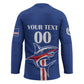 Custom Cape Verde 2026 Football Hockey Jersey Blue Sharks WC Debut