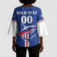 Custom Cape Verde 2026 Football Kimono Sleeve Blouse Blue Sharks WC Debut