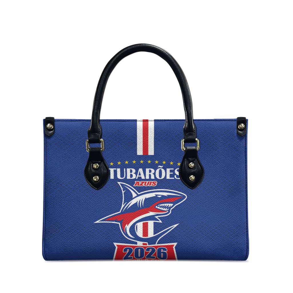 Cape Verde 2026 Football Leather Bag Blue Sharks WC Debut