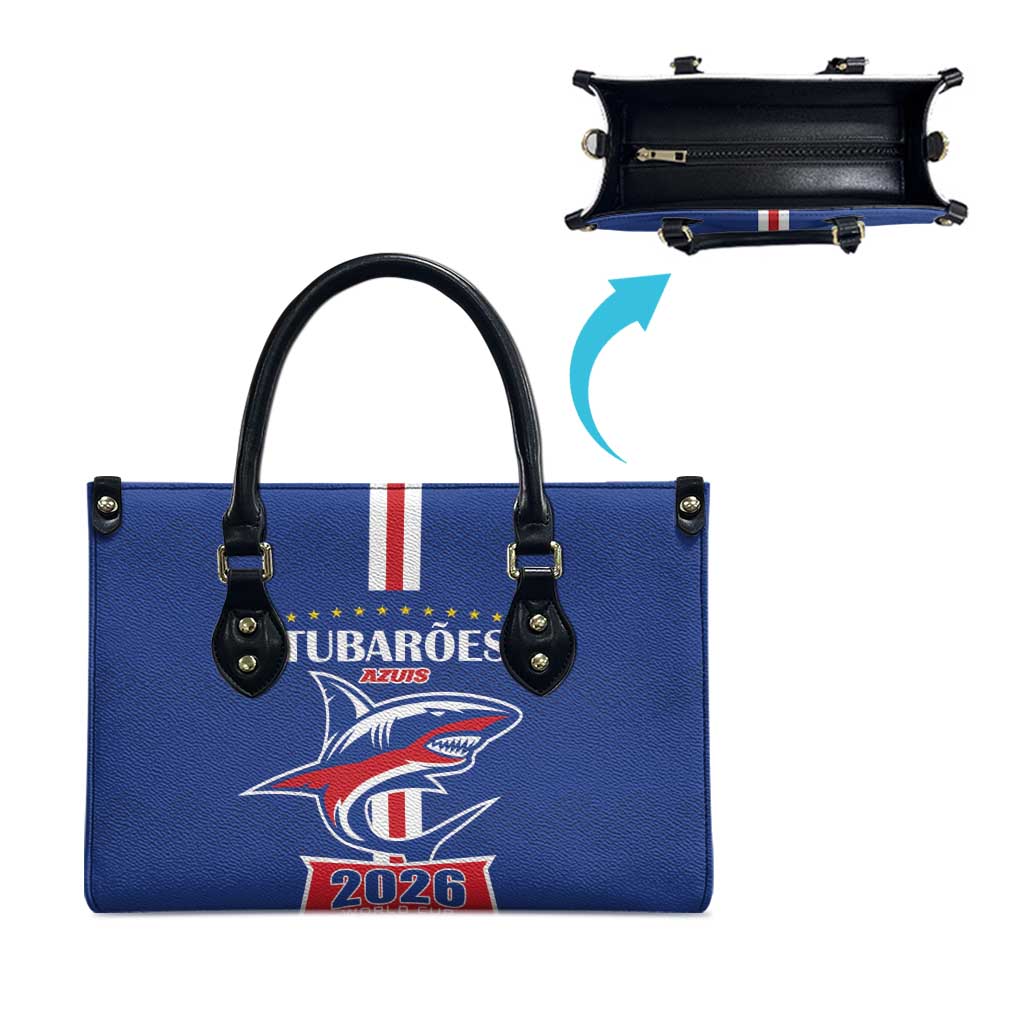 Cape Verde 2026 Football Leather Bag Blue Sharks WC Debut