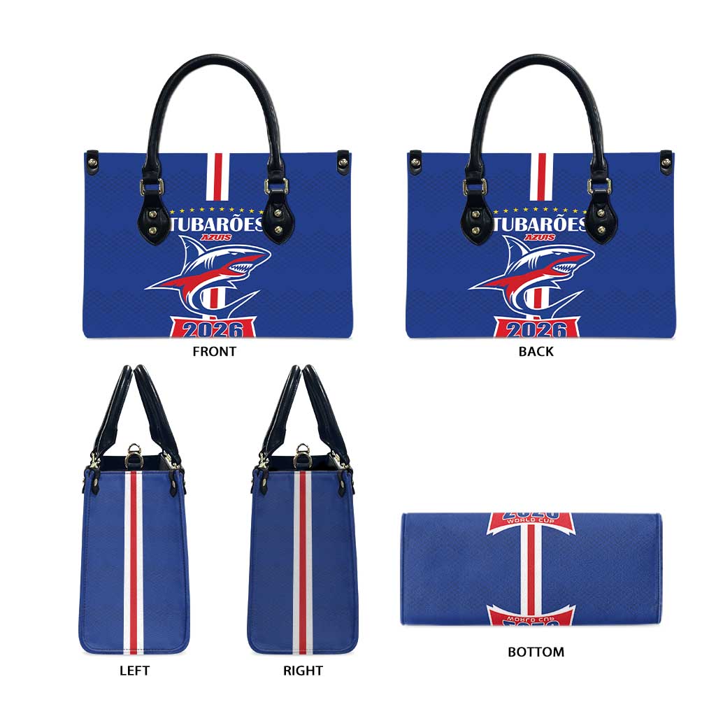 Cape Verde 2026 Football Leather Bag Blue Sharks WC Debut