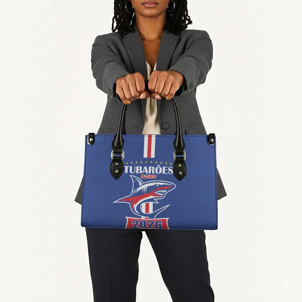 Cape Verde 2026 Football Leather Bag Blue Sharks WC Debut