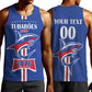 Custom Cape Verde 2026 Football Men Tank Top Blue Sharks WC Debut - African Pride