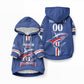 Custom Cape Verde 2026 Football Pet Hoodie Blue Sharks WC Debut