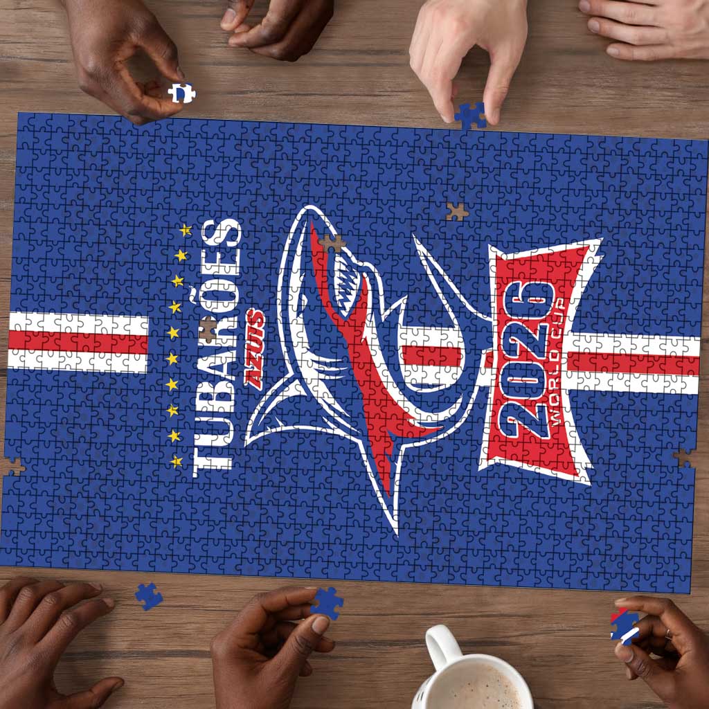 Cape Verde 2026 Football Puzzle Blue Sharks WC Debut
