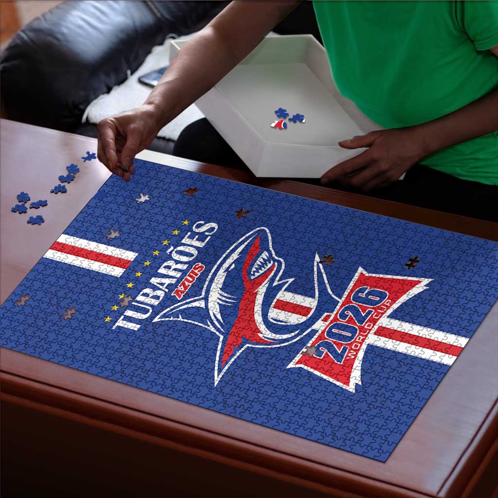 Cape Verde 2026 Football Puzzle Blue Sharks WC Debut