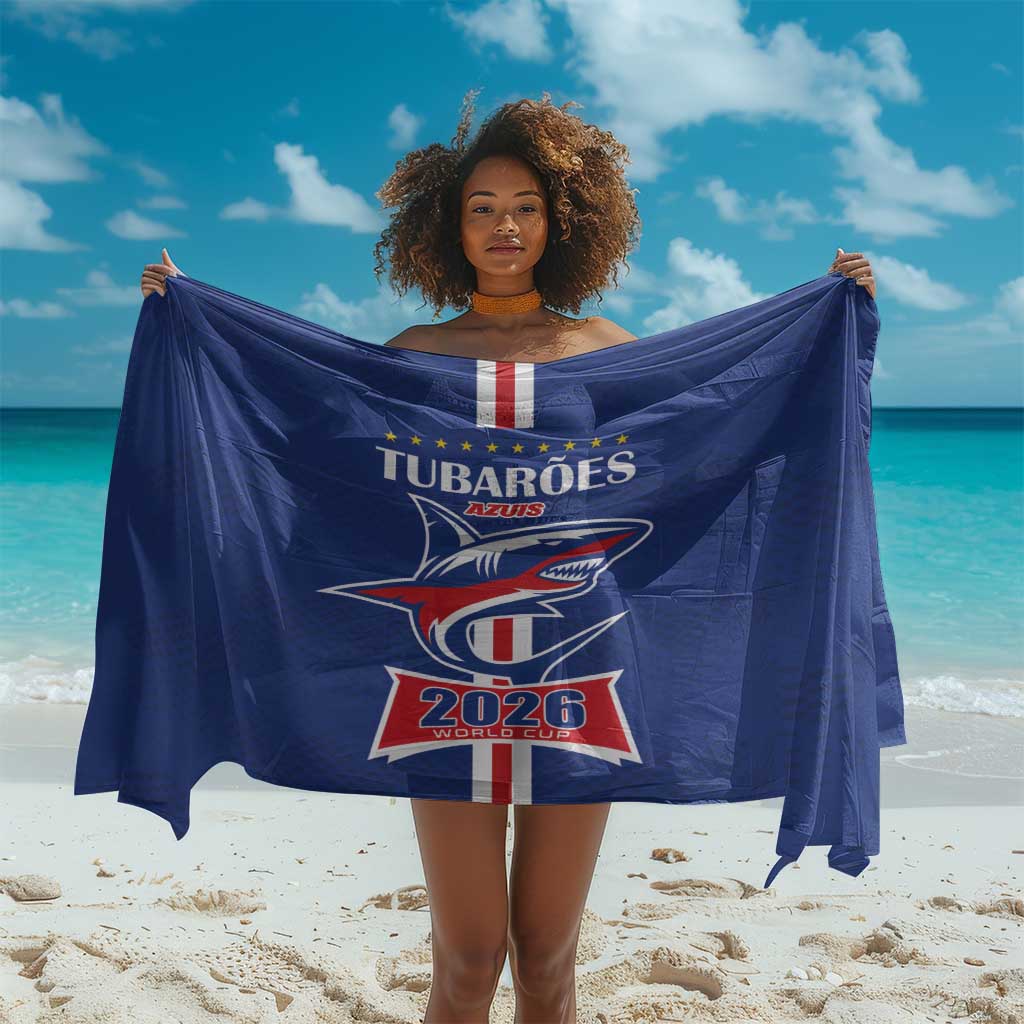 Cape Verde 2026 Football Sarong Blue Sharks WC Debut - African Pride
