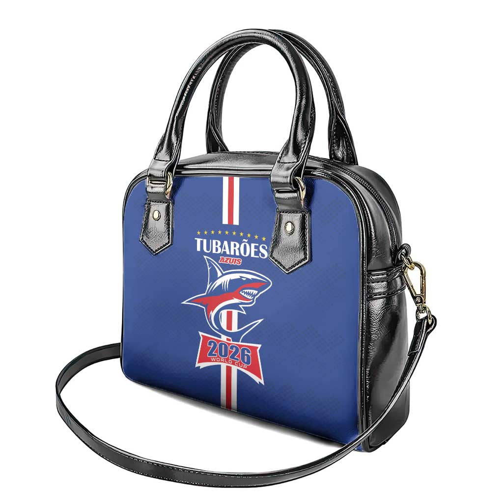 Cape Verde 2026 Football Shoulder Handbag Blue Sharks WC Debut - African Pride