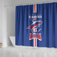 Cape Verde 2026 Football Shower Curtain Blue Sharks WC Debut - African Pride