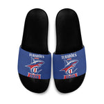 Cape Verde 2026 Football Slide Sandals Blue Sharks WC Debut