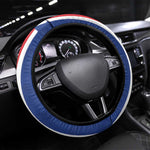 Cape Verde 2026 Football Steering Wheel Cover Blue Sharks WC Debut - African Pride