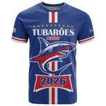 Custom Cape Verde 2026 Football T shirt Blue Sharks WC Debut - African Pride
