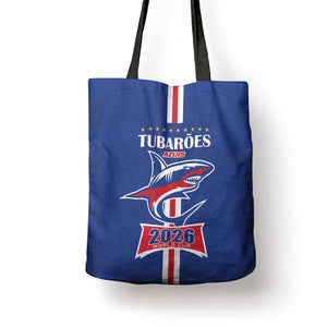Cape Verde 2026 Football Tote Bag Blue Sharks WC Debut