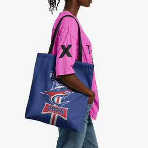 Cape Verde 2026 Football Tote Bag Blue Sharks WC Debut
