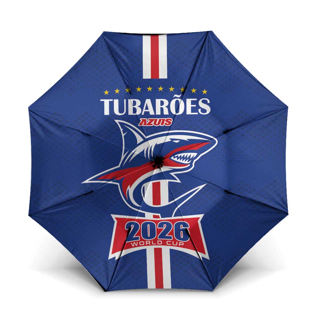 Cape Verde 2026 Football Umbrella Blue Sharks WC Debut