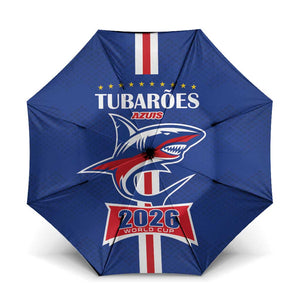 Cape Verde 2026 Football Umbrella Blue Sharks WC Debut