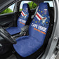 Cape Verde Football Car Seat Cover Tubaroes Azuis Make History - African Pride