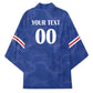 Custom Cape Verde Football Kimono Tubaroes Azuis Make History