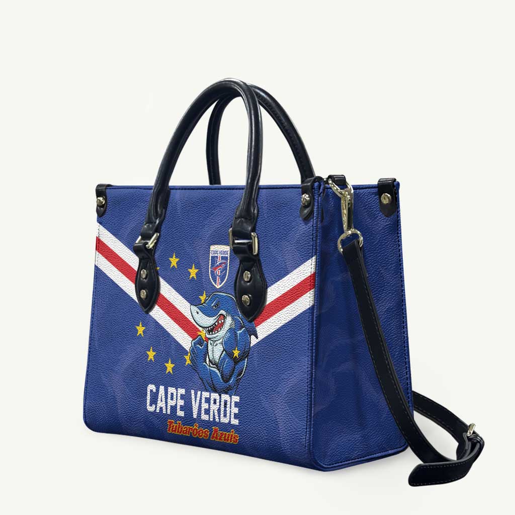 Cape Verde Football Leather Bag Tubaroes Azuis Make History