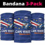 Cape Verde Football Neck Gaiter Tubaroes Azuis Make History - African Pride