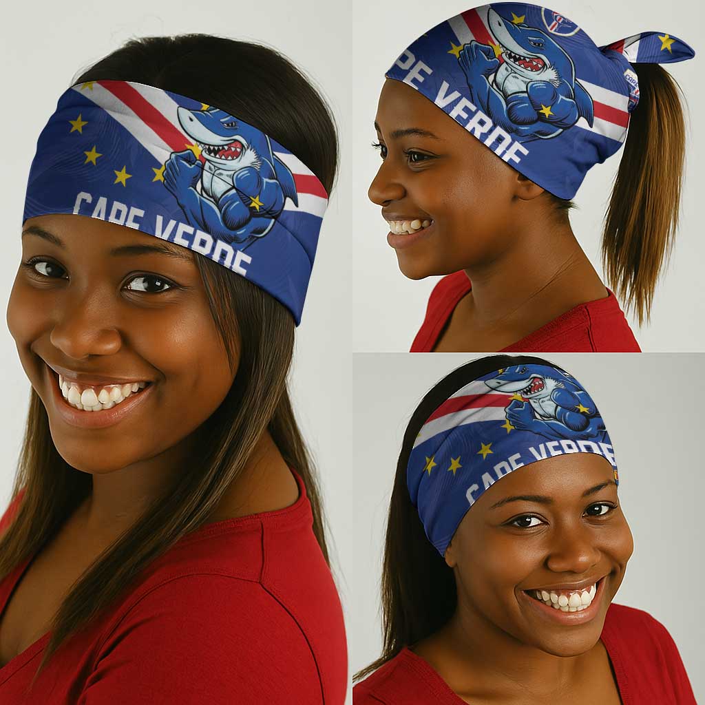Cape Verde Football Neck Gaiter Tubaroes Azuis Make History - African Pride