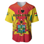 Support the Black Stars - Ghana Football Baseball Jersey
