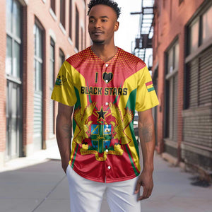 Support the Black Stars - Ghana Football Baseball Jersey