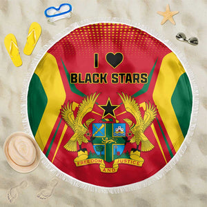 Support the Black Stars - Ghana Football Beach Blanket