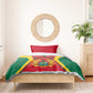 Support the Black Stars - Ghana Football Bedding Set