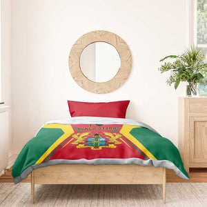 Support the Black Stars - Ghana Football Bedding Set