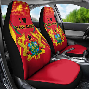 Support the Black Stars - Ghana Football Car Seat Cover