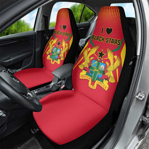 Support the Black Stars - Ghana Football Car Seat Cover